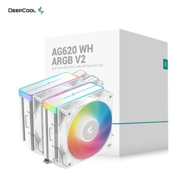 AG620 WH ARGB V2 (雙塔雙風扇)/白