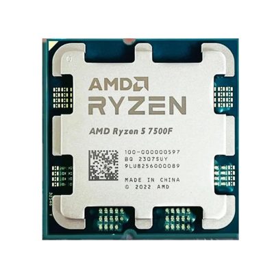 AMD Ryzen5 7500F MPK【6核/12緒】3.7G(↑5.0G)/32M/65W/無內顯【代理散裝】