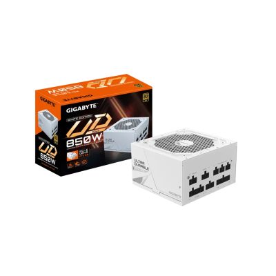 GIGABYTE GP-UD850GM PG5W 白色 (850W/雙8/金牌/全模/ATX3.0/PCIe 5.0/主日系/五年保固）