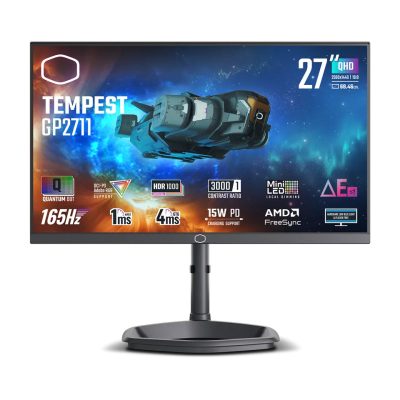 GP2711 Mini-LED電競螢幕 27吋/QHD/Mini-LED/量子點/165Hz/HDR1000