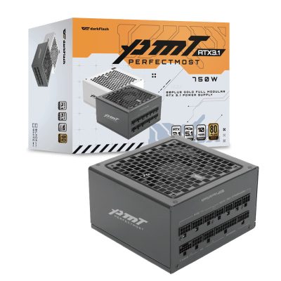 darkFlash PMT750(750W) 雙8/金牌/全模組/ATX3.1(PCIe 5.1)/主日系/10年保
