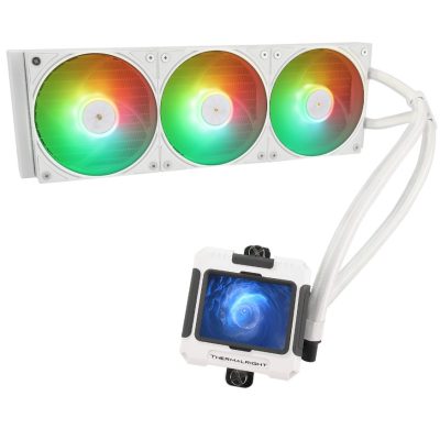 利民 Frozen Warframe 360 ARGB 白/2.4时可磁吸液晶/5年保