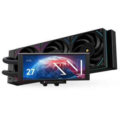 利民 Trofeo Vision 360 ARGB 黑 6.86吋LCD一體式水冷/6年保