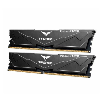 十銓 T-Force VULCAN 火神 DDR5-6000 32G(16G*2)-鈦坦黑(CL38/支援XMP&EXPO)