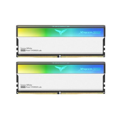 十銓  T-Force XTREEM ARGB 幻鏡 DDR5-6400 64GB(32G*2)-白(CL32/支援XMP&EXPO)
