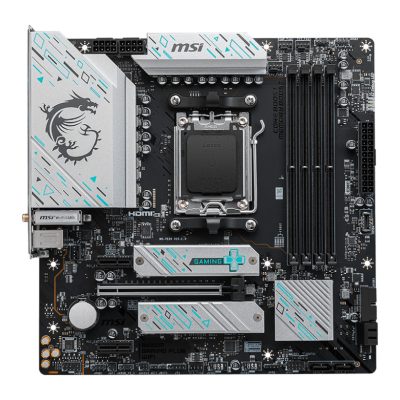 微星 B650M GAMING PLUS WIFI(M-ATX/LAN 2.5G+無線/註五年)10+2+1相供電