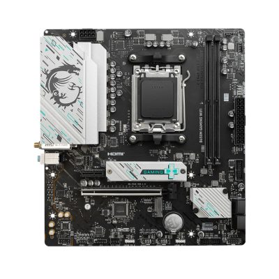 微星 B650M GAMING WIFI(M-ATX/R2.5G+無線/2DIMM)6+2+1相供電