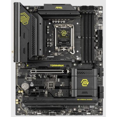 微星 MAG B860 TOMAHAWK WIFI(ATX/Intel 5G+Wi-Fi 7/註五年)12+1+1+1相供電
