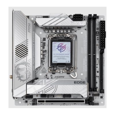 微星 MPG Z890I EDGE TI WIFI(Mini-ITX/Killer 5Gb+Wi-Fi 7/註冊五年)10+1+1+1相電源