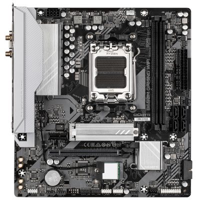 技嘉 B650M GAMING WIFI(M-ATX/LAN 2.5G/註五年/2DIMM)5+2+2相供電