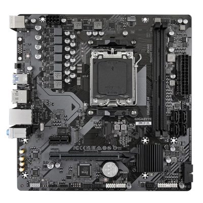 技嘉 B650M H(M-ATX/LAN 1Gb/註冊四年/2DIMM)5+2+2相供電