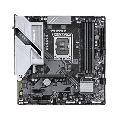 技嘉 B760M GAMING PLUS WIFI DDR4(M-ATX/LAN 2.5Gb+無線)4+1+1相供電