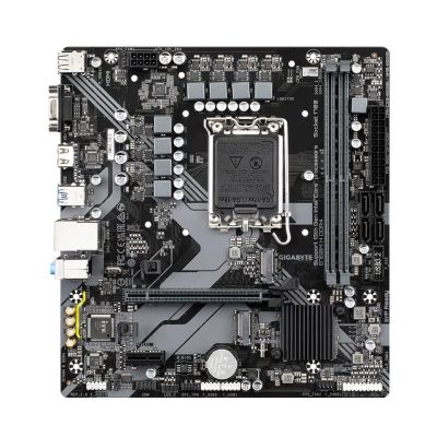 技嘉 B760M H DDR4(M-ATX/LAN 1Gb/註冊四年保/2DIMM)6+1+1相供電