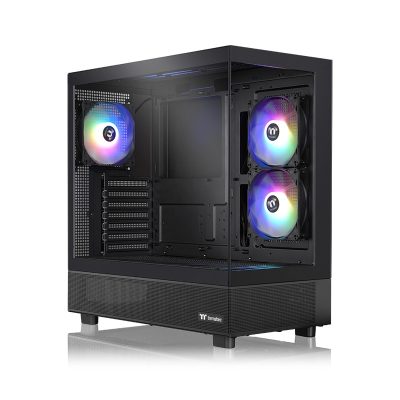 曜越 View 270 TG ARGB V2 黑 顯卡長42/CPU高18/三風扇/全景玻璃透側/ATX