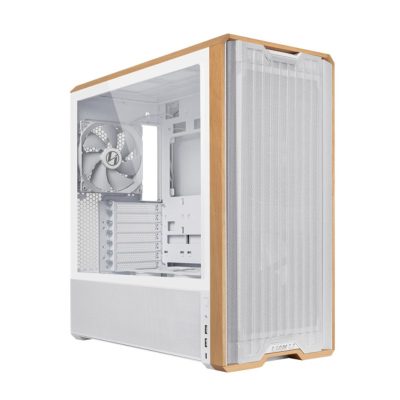 聯力 LANCOOL 217 白 顯卡長38/CPU高18/玻璃透側/木質裝飾/支援背插/E-ATX(EEB)