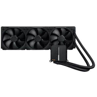 華碩 ProArt LC 420 水冷散熱器 /負載監控發光儀表/貓頭鷹 NF-A14風扇/6年