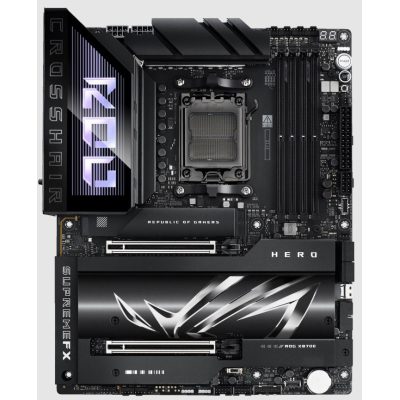 華碩 ROG CROSSHAIR X870E HERO(ATX/LAN 5G+Intel 2.5G+Wi-Fi 7/註五年)18+2+2相供電