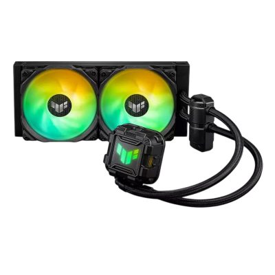 華碩 TUF GAMING LC II 240 ARGB /厚:5.2cm/外置靜音減震幫浦/6年