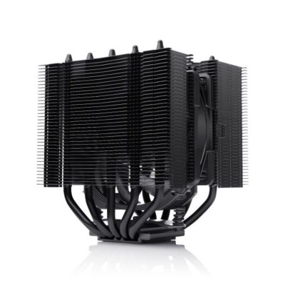 貓頭鷹 NH-D12L 黑化版 雙塔單風扇散散熱器/5導管/高14.5/6年保