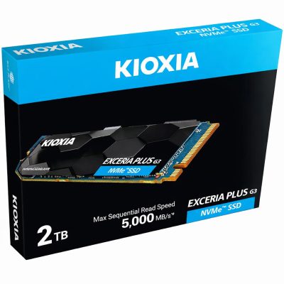 鎧俠 KIOXIA Exceria Plus G3 2TB/讀5000/寫3900/TLC/五年保