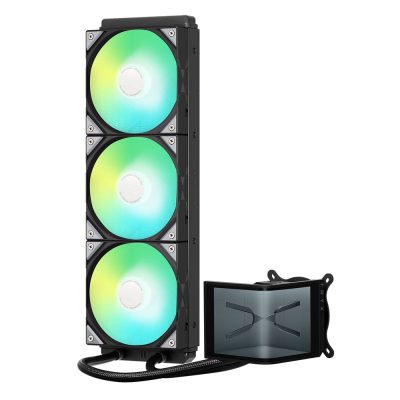 PANORAMA SE ARGB 360 黑色 6.5" AMOLED曲面螢幕/VRM風扇/Asetek8代泵浦/6年保/螢幕2年保