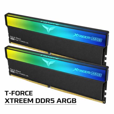 十銓 T-Force XTREEM ARGB 幻鏡 DDR5-7200 48GB(24G*2)-黑(CL34/支援XMP&EXPO)