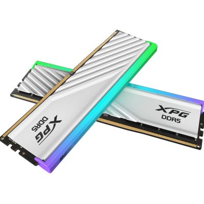 威剛 XPG Lancer Blade RGB DDR5 6000 64GB(32G*2) 白(CL30/支援XMP&EXPO)