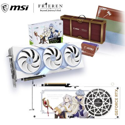 微星 RTX5070Ti 16G FRIEREN EDITION OC 芙莉蓮聯名版 (2580MHz/34cm/註五年)（限整機）
