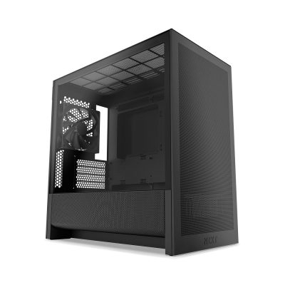 恩傑 NZXT H3 FLOW 黑色 (M-ATX/內附1風扇/支援7風扇/支援背插BTF/2年保固)