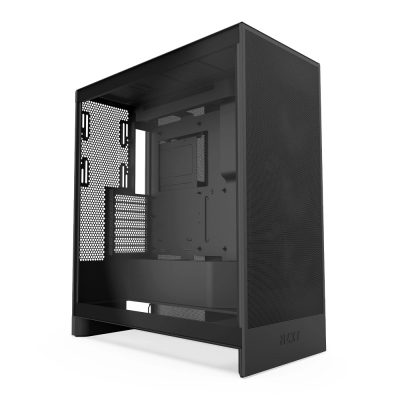 恩傑 NZXT H7 FLOW 機殼 黑色 (E-ATX/內附3風扇/支援10風扇/2年保固)