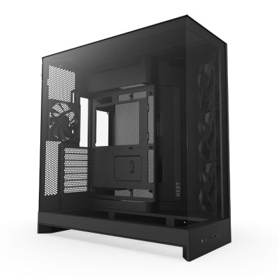 恩傑 NZXT H9 FLOW 黑色 (E-ATX/內附4風扇/支援10風扇/2年保固)