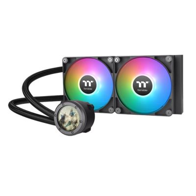 曜越 TH240 V2 Ultra ARGB Sync 主板連動( 2.1吋液晶冷頭 ) 黑色