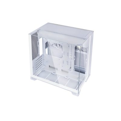 聯力 O11 VISION-M 白 卡41/U高16.2/M-ATX/預裝風扇14CM*1