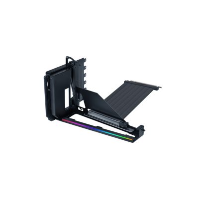 聯力 VG4-5-V4X 黑 顯卡立架+PCI-E 5.0延長線/200mm/三段高度+前中後向傾斜