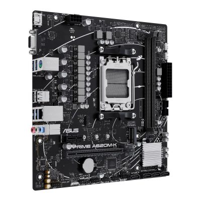 華碩 PRIME A620M-K-CSM(M-ATX/LAN 1Gb/註四年)8+2相供電促銷（搭購 十銓 DDR5 5600 16G 現折200）