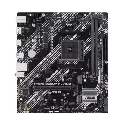 華碩 PRIME B550M-K ARGB-CSM(M-ATX/LAN 1Gb/2DIMM/註四年)4+2相供電