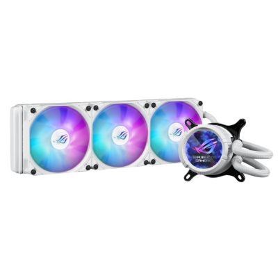 華碩 ROG STRIX LC III 360 ARGB LCD 白龍/2.1吋LCD螢幕/Asetek7代泵浦/6年保