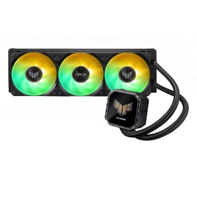 華碩 TUF GAMING LC III 360 ARGB 黑 (360mm/ARGB冷頭/預裝風扇/一體式風扇/6年保)