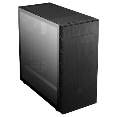 酷碼 MasterBox MB600L V2 ODD 光碟機版 黑/顯卡40/ATX/1大/玻璃透側/360mm