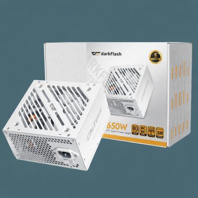 darkFlash EMT650(650W) 白色版 銅牌/直出/主日系/5年保