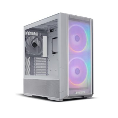 聯力 LANCOOL 216 ARGB 白 顯卡長39.2/CPU高18/含磁吸前濾網/玻璃透側/E-ATX/內含風扇前2後1