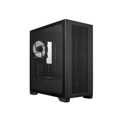 酷碼CoolerMaster Elite 301 Lite/強化玻璃側板/M-ATX/TYPE-C/CPU高16.3cm/顯卡長36.5cm/內建風扇後1