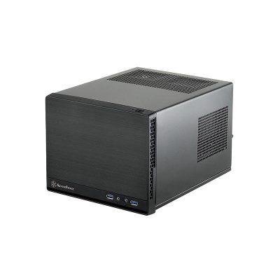 銀欣 SST-SG13B-Q 仿金屬紋面板 (顯卡長27cm/U高6.1cm/Mini-ITX)
