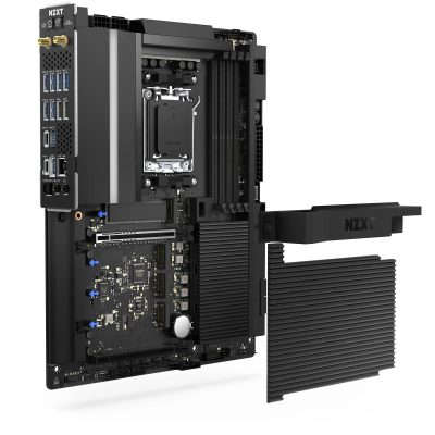 恩傑 NZXT N9 X870E 純黑版 (ATX/LAN 5G+Wi-Fi 7/三年保)