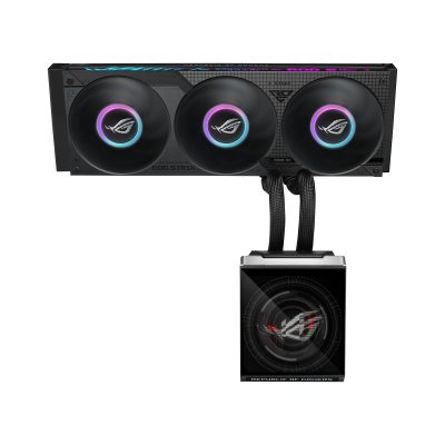 華碩 ROG STRIX SLC IV 360 ARGB LCD 飛龍｝5.08吋液晶/Q-Connector模組/6年