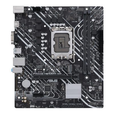 華碩 PRIME H610M-K D4-CSM(M-ATX/1A1H/LAN 1Gb/2DIMM/註四年)6+1+1相供電
