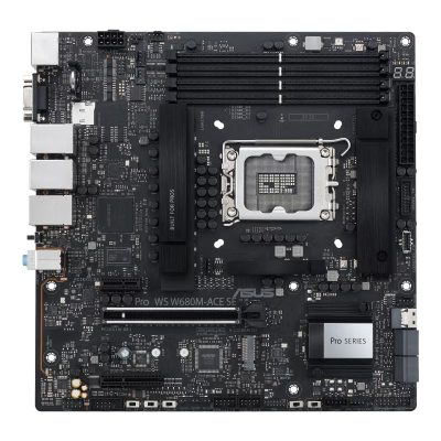 華碩 PRO WS W680M-ACE SE (mATX/1H1P/Realtek 1Gb/內建IPMI晶片/註冊四年保)